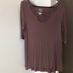 Lavender Maurices Tunic